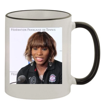 Serena Williams 11oz Colored Rim & Handle Mug