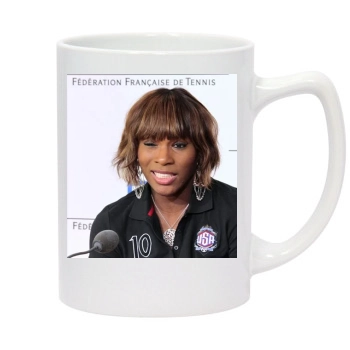 Serena Williams 14oz White Statesman Mug