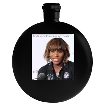 Serena Williams Round Flask