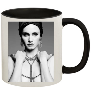 Amber Valletta 11oz Colored Inner & Handle Mug