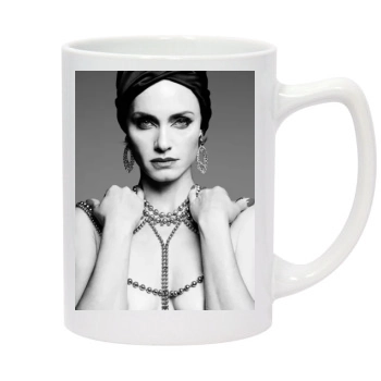 Amber Valletta 14oz White Statesman Mug