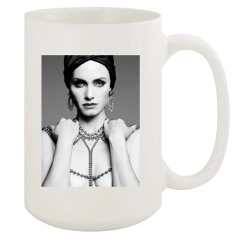 Amber Valletta 15oz White Mug