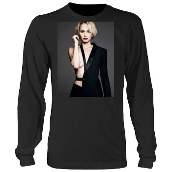 Amber Valletta Men's Heavy Long Sleeve TShirt