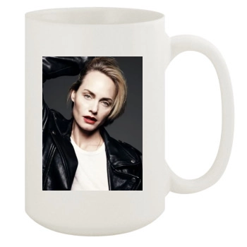 Amber Valletta 15oz White Mug