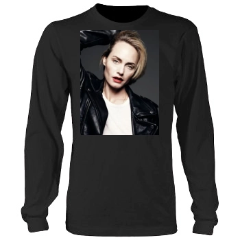 Amber Valletta Men's Heavy Long Sleeve TShirt