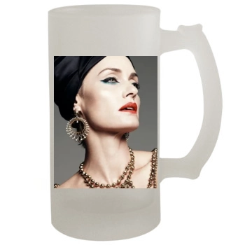 Amber Valletta 16oz Frosted Beer Stein