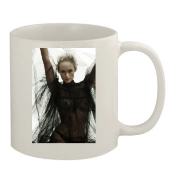 Amber Valletta 11oz White Mug