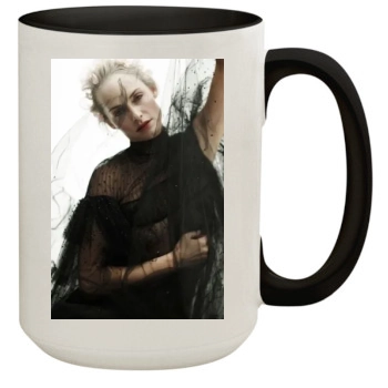 Amber Valletta 15oz Colored Inner & Handle Mug