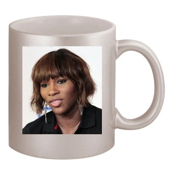 Serena Williams 11oz Metallic Silver Mug