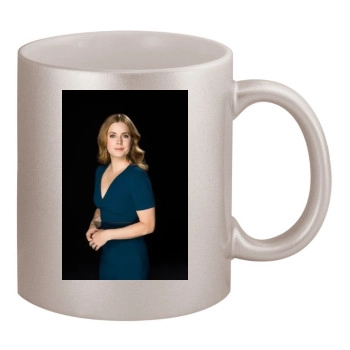 Amy Adams 11oz Metallic Silver Mug