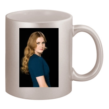 Amy Adams 11oz Metallic Silver Mug