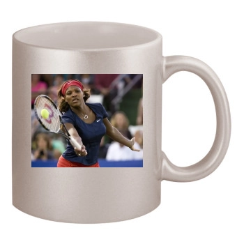 Serena Williams 11oz Metallic Silver Mug