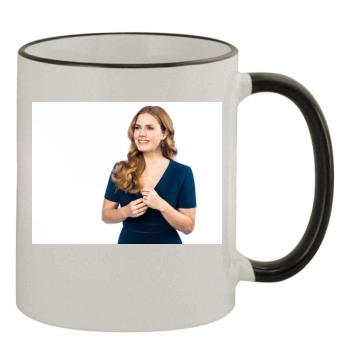 Amy Adams 11oz Colored Rim & Handle Mug