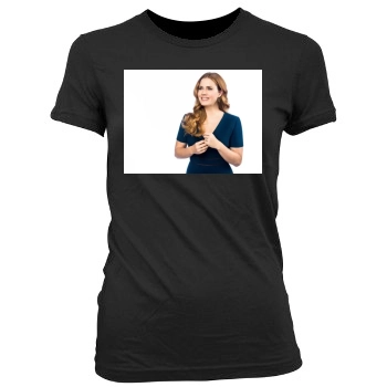 Amy Adams Women's Junior Cut Crewneck T-Shirt