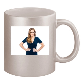 Amy Adams 11oz Metallic Silver Mug