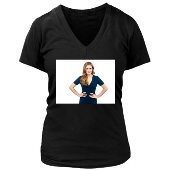 Amy Adams Women's Deep V-Neck TShirt