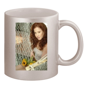 Amy Davidson 11oz Metallic Silver Mug