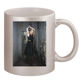 Amy Poehler 11oz Metallic Silver Mug