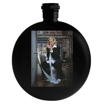 Amy Poehler Round Flask