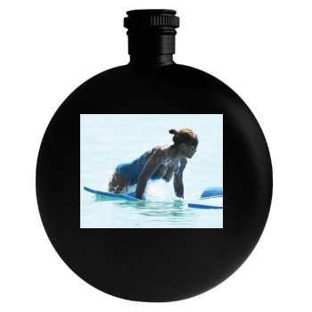 Serena Williams Round Flask