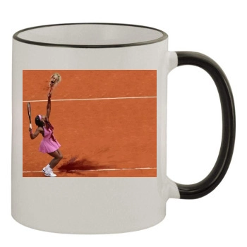 Serena Williams 11oz Colored Rim & Handle Mug