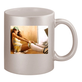 Shania Twain 11oz Metallic Silver Mug