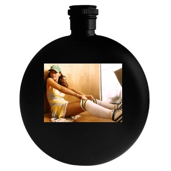 Shania Twain Round Flask