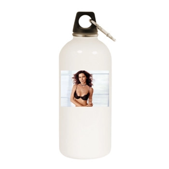 Shania Twain White Water Bottle With Carabiner