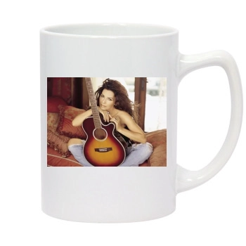 Shania Twain 14oz White Statesman Mug