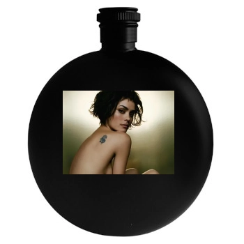 Shannyn Sossamon Round Flask