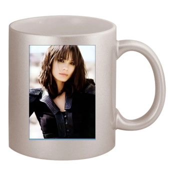 Shannyn Sossamon 11oz Metallic Silver Mug