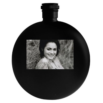 Shannyn Sossamon Round Flask