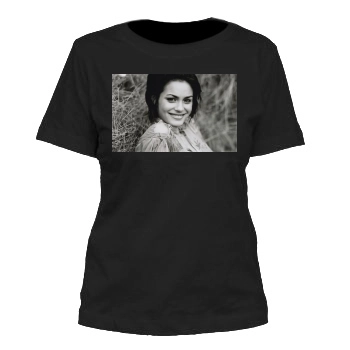 Shannyn Sossamon Women's Cut T-Shirt