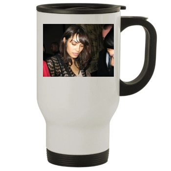 Shannyn Sossamon Stainless Steel Travel Mug