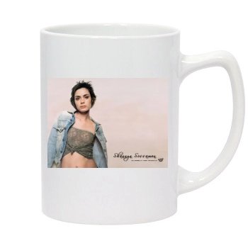 Shannyn Sossamon 14oz White Statesman Mug