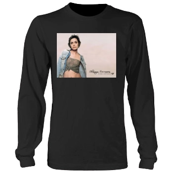 Shannyn Sossamon Men's Heavy Long Sleeve TShirt