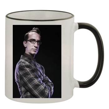 Andy Dick 11oz Colored Rim & Handle Mug