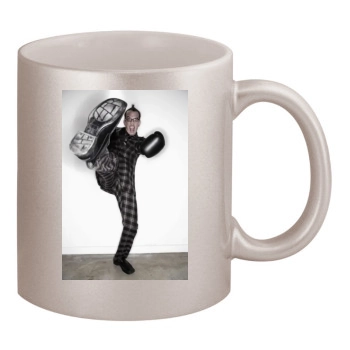 Andy Dick 11oz Metallic Silver Mug