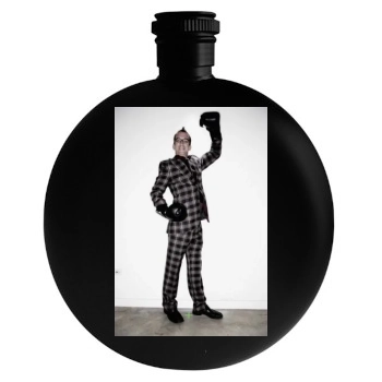 Andy Dick Round Flask