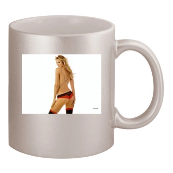 Stacy Keibler 11oz Metallic Silver Mug