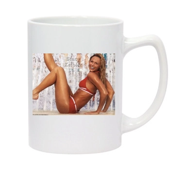 Stacy Keibler 14oz White Statesman Mug