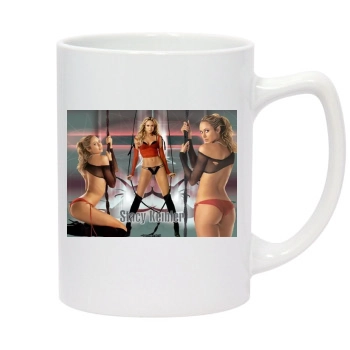 Stacy Keibler 14oz White Statesman Mug