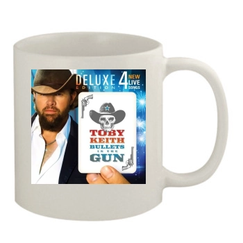 Toby Keith 11oz White Mug