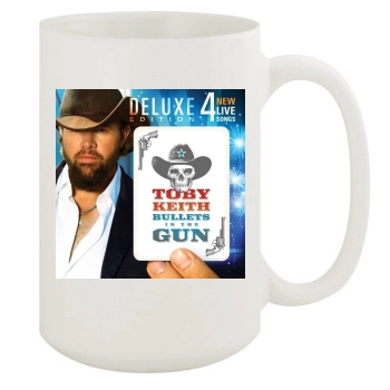 Toby Keith 15oz White Mug