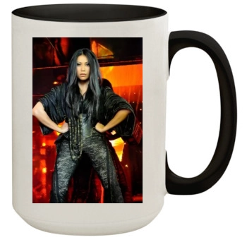 Anggun 15oz Colored Inner & Handle Mug