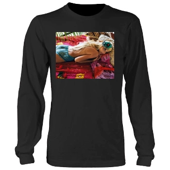 Anja Rubik Men's Heavy Long Sleeve TShirt