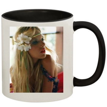 Anja Rubik 11oz Colored Inner & Handle Mug