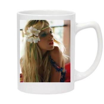 Anja Rubik 14oz White Statesman Mug