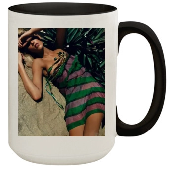 Anja Rubik 15oz Colored Inner & Handle Mug