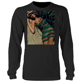 Anja Rubik Men's Heavy Long Sleeve TShirt